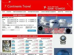 Sites similar to 7continentstravel.com