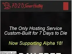 Sites similar to 7d2dserverhosting.com