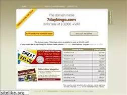 Sites similar to 7daybingo.com