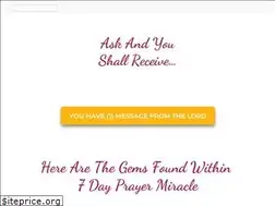 Sites similar to 7dayprayermiracle.com