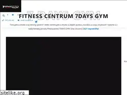 Sites similar to 7daysgym.sk