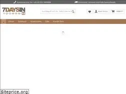 Sites similar to 7daysin.de