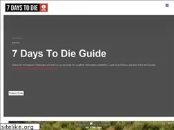 Sites similar to 7daystodieguide.com