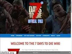 Sites similar to 7daystodiewiki.com