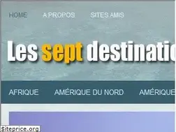 Sites similar to 7destinations.com