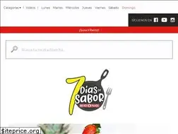 Sites similar to 7diasdesabor.com