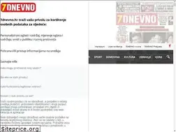 Sites similar to 7dnevno.hr