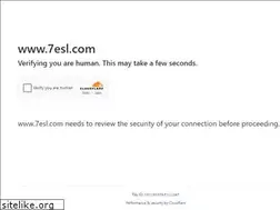 Sites similar to 7esl.com