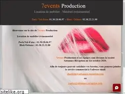 Sites similar to 7events-production.com