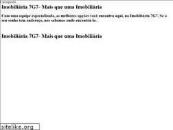 Sites similar to 7g7.com.br