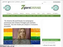 Sites similar to 7giorni.info