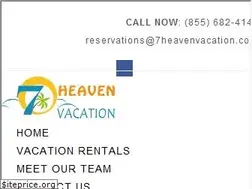 Sites similar to 7heavenvacation.com