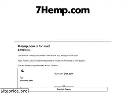 Sites similar to 7hemp.com