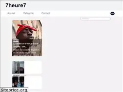 Sites similar to 7heure7.com
