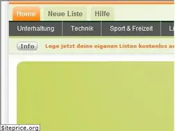 Sites similar to 7lists.de