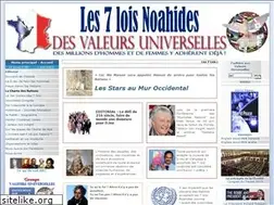 Sites similar to 7loispourlhumanite.org