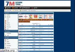 Sites similar to 7mscorethai.com