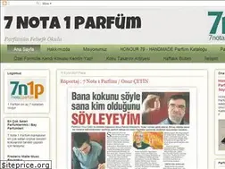 Sites similar to 7nota1parfum.blogspot.com