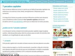 Sites similar to 7pecadoscapitales.net