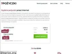 Sites similar to 7pozyczki.pl