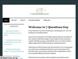 Sites similar to 7questionsguy.com