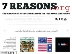 Sites similar to 7reasons.org