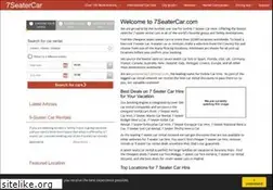 Sites similar to 7seatercar.com