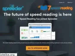 Sites similar to 7speedreading.com