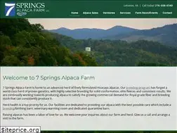 Sites similar to 7springsalpaca.com