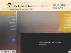 Sites similar to 7starescrow.com