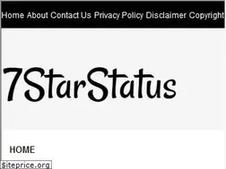 Sites similar to 7starstatus.in