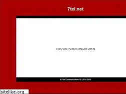 Sites similar to 7tel.net