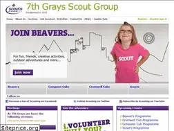 Sites similar to 7thgrays.ukscouts.org.uk