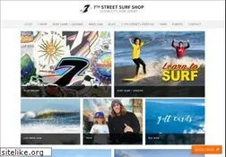 Sites similar to 7thstreetsurfshop.com
