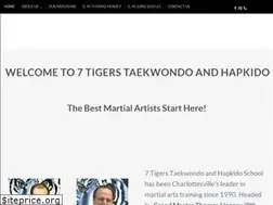 Sites similar to 7tigers-jidokwan.com