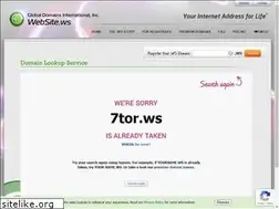 Sites similar to 7tor.ws