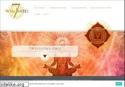 Sites similar to 7wisdoms.org