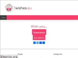 Sites similar to 7wishes.eu
