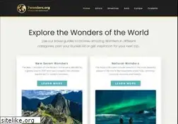 Sites similar to 7wonders.org