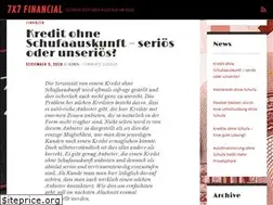Sites similar to 7x7financial.com