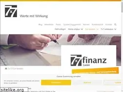 Sites similar to 7x7finanz.de