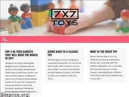 Sites similar to 7x7toys.com