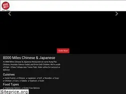 Sites similar to 8000milesrestaurantil.com
