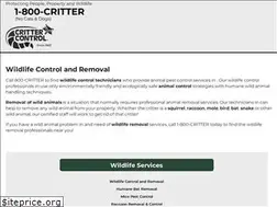 Sites similar to 800critter.com