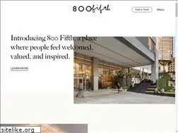 Sites similar to 800fifthavenue.com