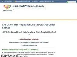 Sites similar to 800satcourse.com