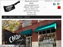 Sites similar to 805chopsupply.com