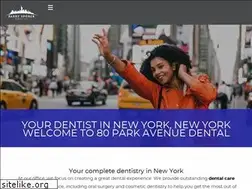 Sites similar to 80parkavenuedental.com