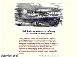 Sites similar to 80thindiana.net