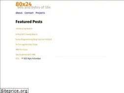 Sites similar to 80x24.net